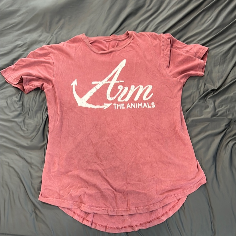 Arm the Animals Maroon T-Shirt